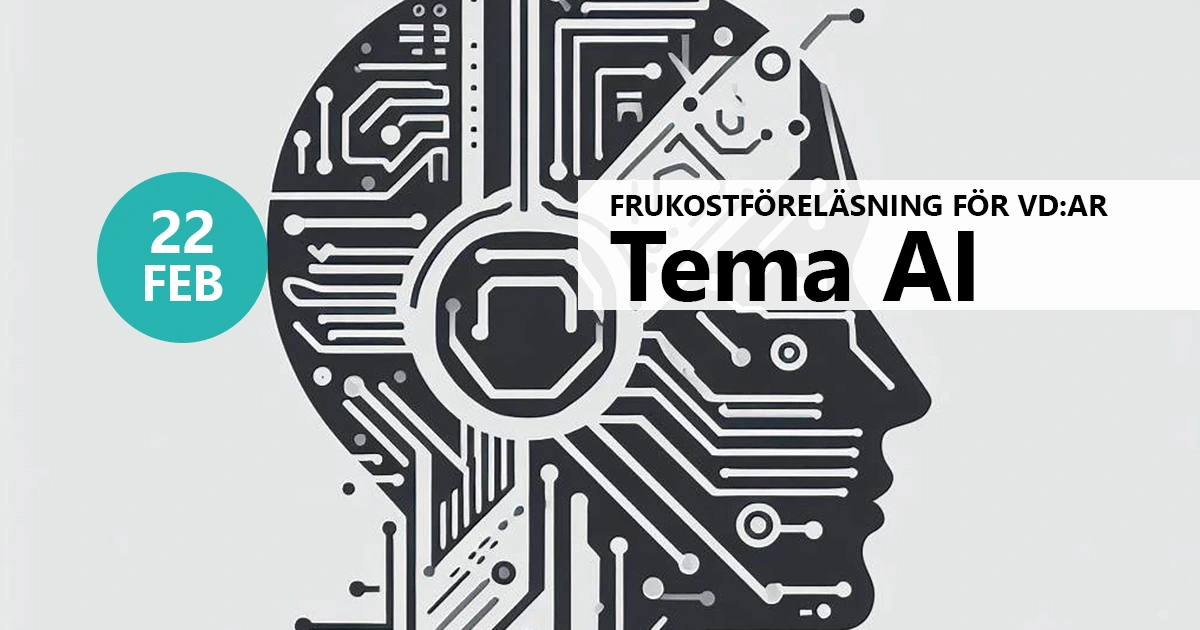 Frukostföreläsning för VD:ar - tema AI