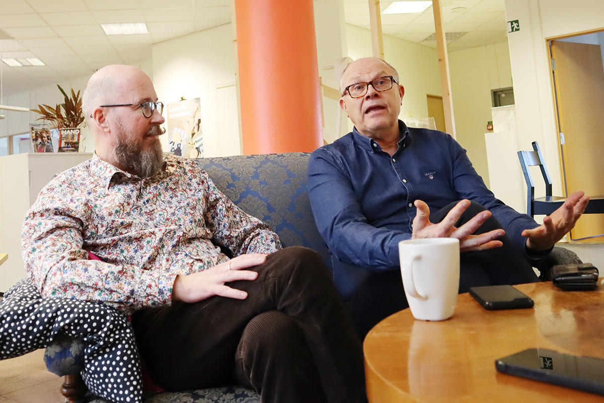 Jonas Ekeroth och Tomas Jönsson