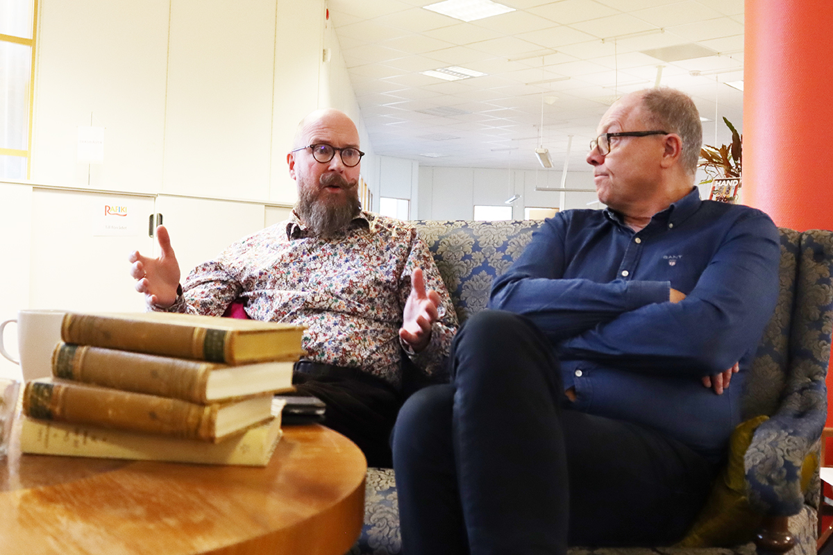 Erikshjälpens Jonas Ekeroth och Tomas Jönsson